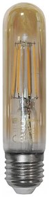 Adeleq Led Λάμπα Cog Σωλήνας L125mm D30mm Μελί Ε27 6W Θερμό 13-2730125600