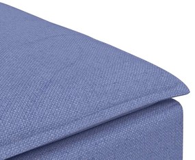 vidaXL Υποπόδιο Καναπέ Τζιν Μπλε 100x100x48 εκ.
