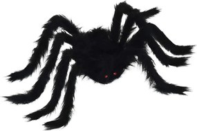 vidaXL Διακόσμηση Halloween Αράχνη 6 pcs Μαύρο 75 cm