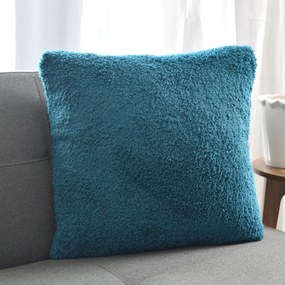 Διακοσμητική Μαξιλαροθήκη Fleece (40x40) S-F Montreal Petrole C0C681006H