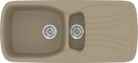 Sanitec Classic 309 (97×51) - Γρανιτένιος νεροχύτης - Granite Taupe