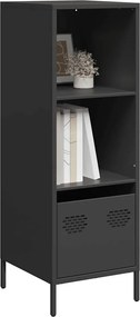 vidaXL Ντουλάπι Μαύρο 35x39x103,5 εκ. από Χάλυβα