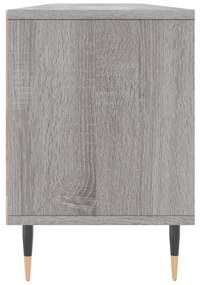 vidaXL Έπιπλο Τηλεόρασης Γκρι Sonoma 150x30x44,5 εκ. από Επεξεργ. Ξύλο