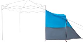 vidaXL Εσωτερική σκηνή με στέγη Μπλε 280 x 220 x 176 εκ. ταφτάς