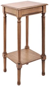 Τραπεζάκι Σαλονιού Boηθητικό 98255SA Fylliana Μπέζ  36x36x72 εκ. 36x36x72 εκ.