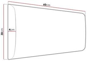 Σετ διαδρόμου Trenton 141, 65x34cm, 23 kg, Τυρκουάζ, Ταπισερί, Πλαστικοποιημένη μοριοσανίδα, Τοίχου, Εντοιχισμένη | Epipla1.gr