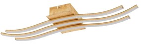 Φωτιστικό Οροφής - Πλαφονιέρα Led 97743 Gold Miraflores Eglo Aluminium