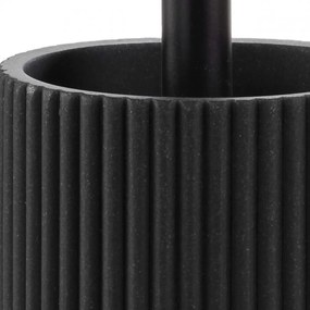 ΑΞΕΣΟΥΆΡ ΜΠΆΝΙΟΥ TOILET BRUSH PLAIN POLYRESIN ACACIA NIAGARA NOIR D