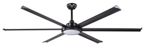Ανεμιστήρας Οροφής Rotterdam 20 XL 34203-130 D200cm 32W LED 3000K 3125lm Black Faro Barcelona