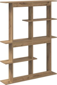 vidaXL Ράφι Τοίχου Artisan Δρυς 102 x 20 x 130 εκ. Επεξεργασμένο Ξύλο