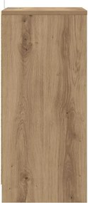 vidaXL Κομοδίνα 2 τμχ. Artisan Δρυς 40 x 30 x 67 cm Επεξεργασμένο Ξύλο