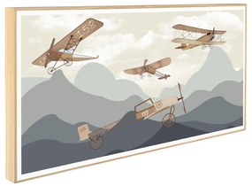 Παιδικό Κάδρο Αεροπλάνα KDP248 30x60cm