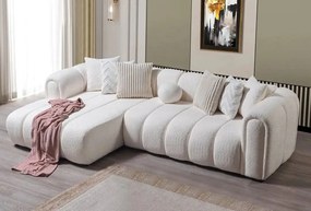Corner Sofa N-Line Left - White White