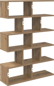 vidaXL Ράφι Τοίχου Artisan Δρυς 70 x 20 x 100 εκ. Επεξεργασμένο Ξύλο