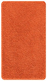 vidaXL Αντιολισθητικό μαξιλάρι μπάνιου Πορτοκαλί 70 x 120 cm PP