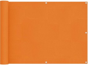 vidaXL Οθόνη Μπαλκονιού Πορτοκαλί 75 x 200 cm