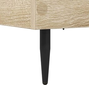 vidaXL Σκελετός Κρεβατιού Sonoma Δρυς 80 x 200 cm Επεξεργασμένο Ξύλο