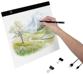 VEVOR B4 LED Light Board USB Powered Tracing Light Pad for Diamond Painting