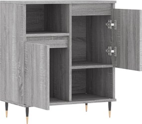 vidaXL Ντουλάπι Γκρι Sonoma 60x35x70 εκ. από Επεξεργασμένο Ξύλο