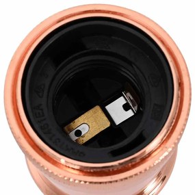 vidaXL Λαμπτήρες 2 τεμάχια Rose Gold E27