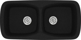 Sanitec Classic 319 (93×51) - Γρανιτένιος νεροχύτης - Metallic SPACE