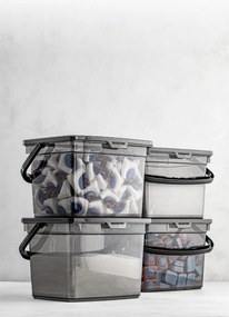 Storage Box Set (4 Pieces) KARE4LDTRJN4LU - Anthracite Anthracite