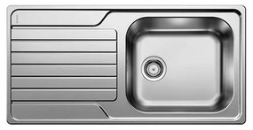 Blanco Dinas XL 6 S Stainless Steel Brushed Finish Ανοξείδωτος Ενθετος Νεροχύτης 100x50cm