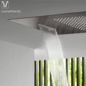 Almar Temptation E044110 XXL Dual Flow - Κεφαλή Οροφής Εντοιχισμού