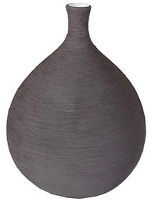 Βάζο Κεραμικό Curv D16,5xH21,5cm Purple Ceramic