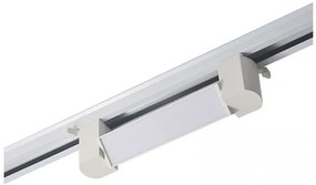 Φωτιστικό Ράγας Τριφασικό LED 30W Περιστρεφόμενο 120o Interlight-21999-Μαύρο 21999