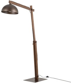 Φωτιστικό Δαπέδου Oslo 6319 80x35x180cm 1xE27 15W Walnut-Brown TK Lighting