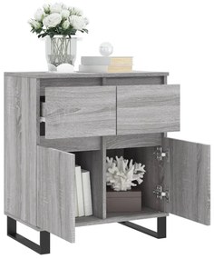 vidaXL Ντουλάπι Γκρι Sonoma 60x35x70 εκ. από Επεξεργασμένο Ξύλο