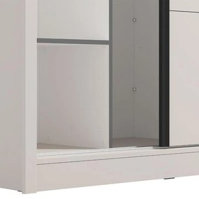 Ντουλάπα με Καθρέφτη Albi 205 Cashmere 205x60x216 εκ. 205x60x216 εκ.