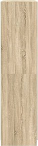 vidaXL Ντουλάπα Χρώμα Sonoma Δρυς 90 x 52 x 200 εκ. από Επεξ. Ξύλο