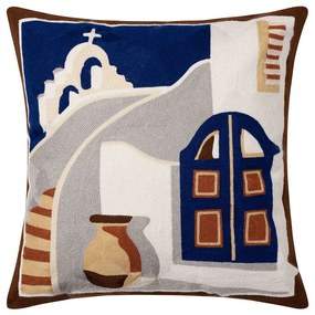 Διακοσμητική Μαξιλαροθήκη (45x45) Silk Fashion Polygazok1