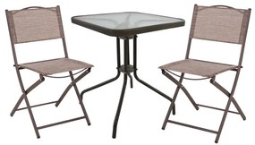 Intrahome ΣΕΤ ΕΞ.ΧΩΡΟΥ 3ΤΜΧ CASABLANCALINCASABLANCA ΤΡΑΠΕΖΙ CASABLANCALINCASABLANCA & 2 ΠΤΥΣΣΟΜΕΝΕΣ ΚΑΡΕΚΛΕΣ ΚΑΦΕ intraho-0007885