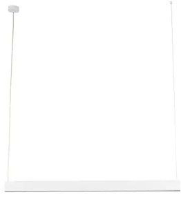 Γραμμικό Κρεμαστό Φωτιστικό Οροφής LED 40W Luxe TK Lighting-18079-Λευκό 18079