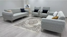 Stewehome σετ καλύμματα καναπέ με σχέδιο φύλλου 180x230 cm