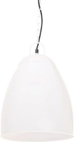 vidaXL Φωτιστικό Industrial Στρογγυλό 25 W Λευκό 32 εκ. Ε27