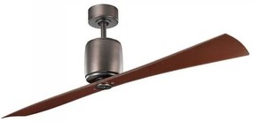 Ανεμιστήρας Οροφής 32,4W Τηλεχειριστήριο Ferron Elstead Lighting KLF-FERRON-60-BB Μπρονζέ
