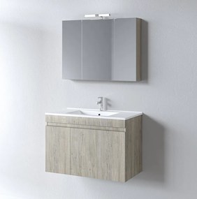 ΣΕΤ ΠΑΓΚΟΥ OMEGA TOP 90cm χρ.BEIGE OAK S3BOMT090BO S3BOMT090BO