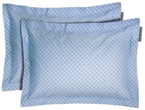 Μαξιλαροθήκες 2511 (Σετ 2τμχ) Blue Greenwich Polo Club 50Χ70 50x70cm Cotton-Polyester