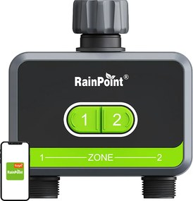 Ελεγκτής άρδευσης 2 ζωνών RainPoint με εφαρμογή