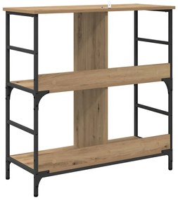 vidaXL Ράφι Βιβλίων artisan δρυς 78.5 x 33 x 82 εκ Επεξεργασμένο ξύλο