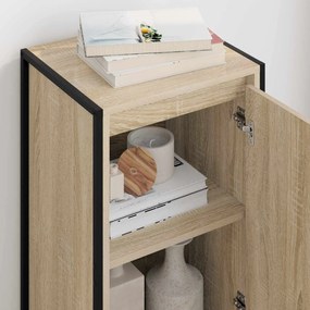 vidaXL Πλαϊνό γραφείο Σονόμα 43 x 36 x 75,5 εκ. Επεξεργασμένο ξύλο