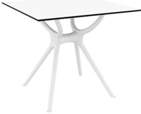 AIR ΤΡΑΠΕΖΙ 80Χ80εκ. WHITE LAMINATE 12mm