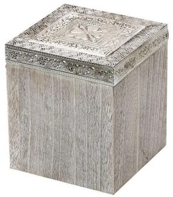 Κουτί HIF103 Μπεζ 14,3x12x12cm Espiel Wood