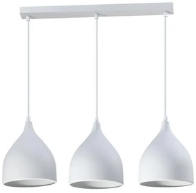Φωτιστικό οροφής Perce I λευκό μέταλλο 50x20εκ 50x17x20 εκ.
