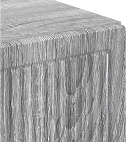 vidaXL Ντουλάπι Αποθήκευσης Μπάνιου EDE Γκρι Sonoma 59,5 x 31 x 80 εκ