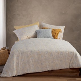 Σεντόνια Roman (Σετ 4τμχ) Yellow Nef-Nef Double 200x270cm 100% Cotton
